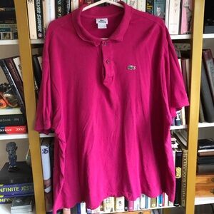 Vintage Lacoste Pink Polo